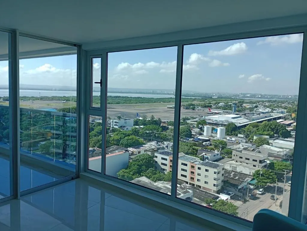 Penthouse Vista Panoramica Frontal Al Mar 450 Mts2 Apartment Cartagena
