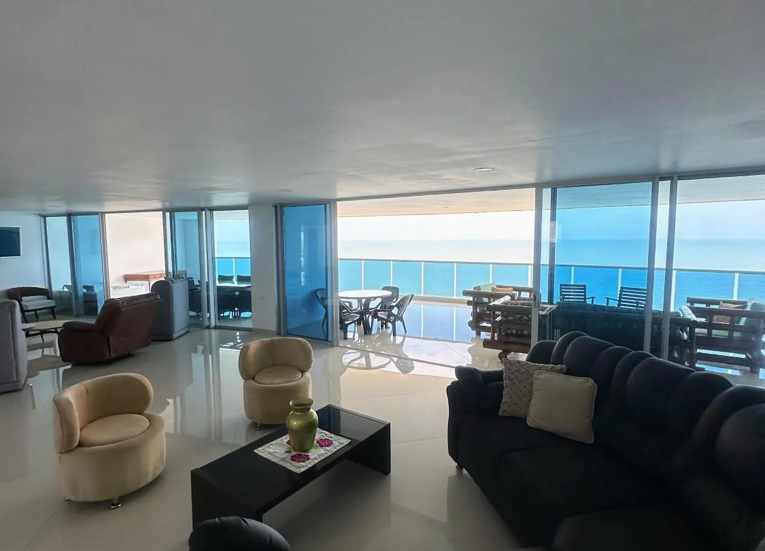 Penthouse Vista Panoramica Frontal Al Mar 450 Mts2 Apartment Cartagena