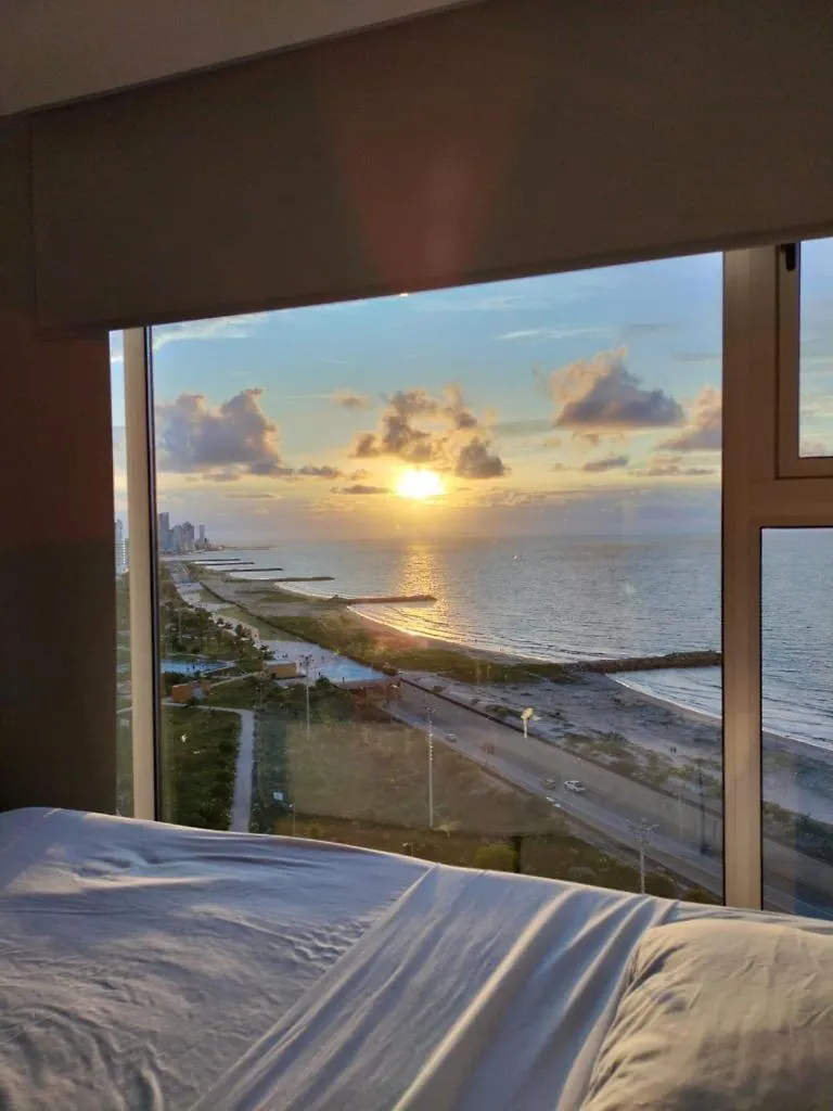 Penthouse Vista Panoramica Frontal Al Mar 450 Mts2 Apartment Cartagena