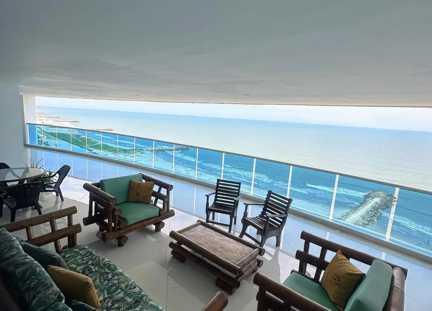 Penthouse Vista Panoramica Frontal Al Mar 450 Mts2 Apartment Cartagena