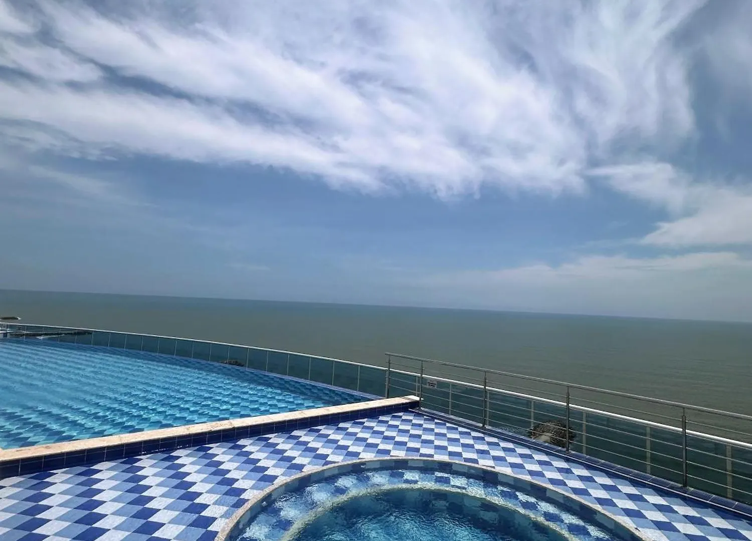 Penthouse Vista Panoramica Frontal Al Mar 450 Mts2 Apartment Cartagena 0*,